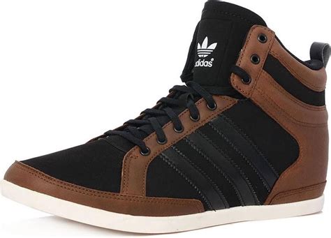 adidas sleek zwart heren hoog|Zwarte Adidas hoge sneakers online kopen .